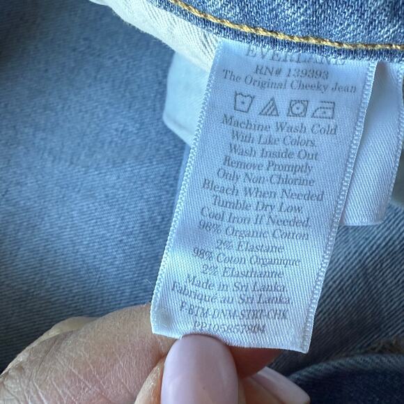 Everlane The Original Cheeky Jeans size 27 - Picture 9 of 12